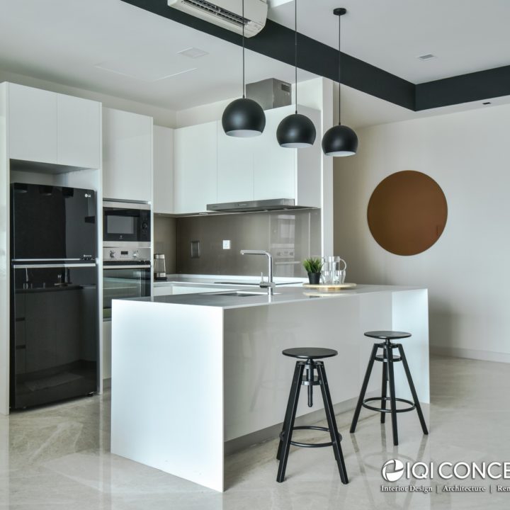 modern contemporary condo kitchen design