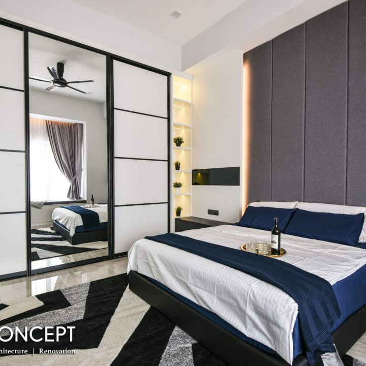 modern contemporary bedroom