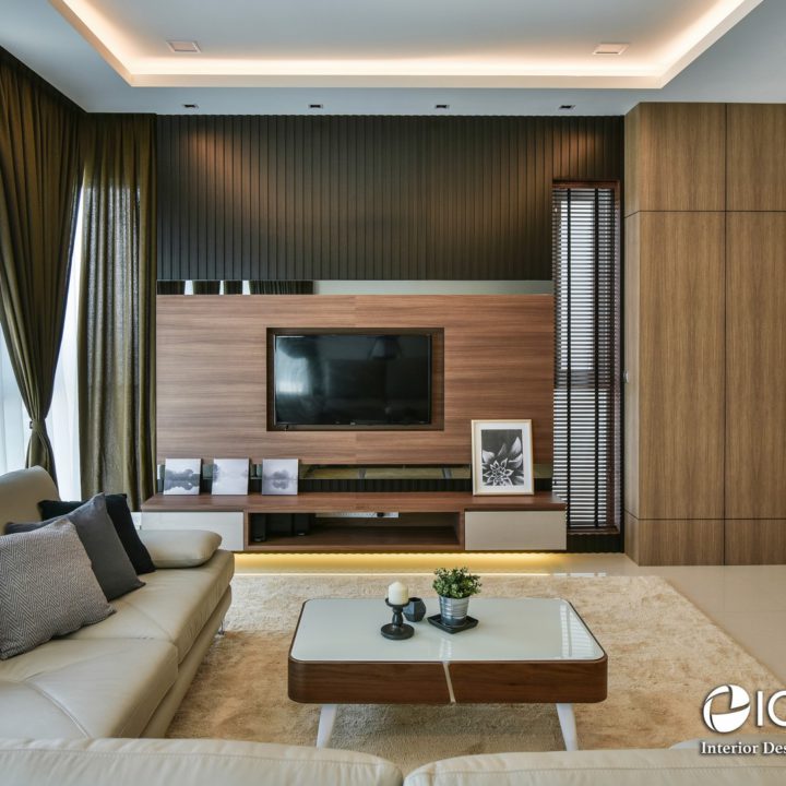 modern living area design
