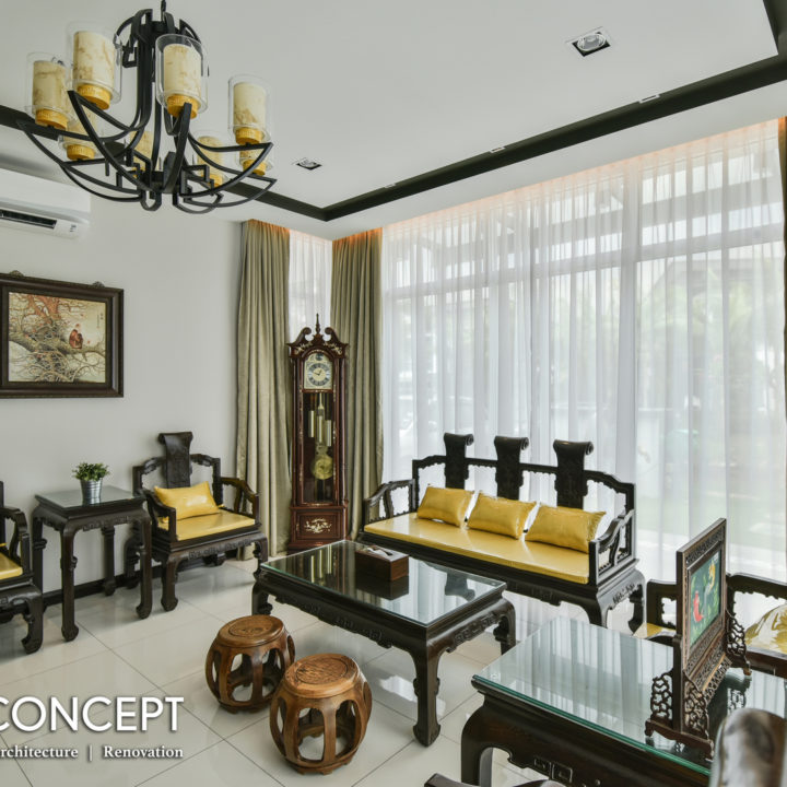oriental living room design