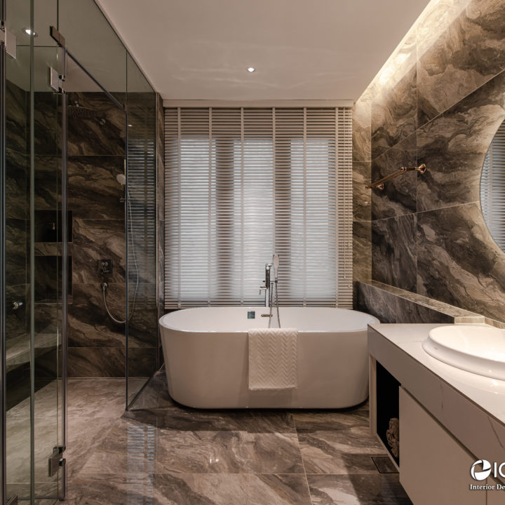 master bathroom marble design