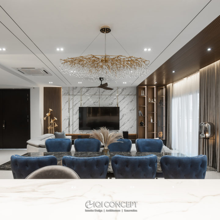 Modern luxury living room