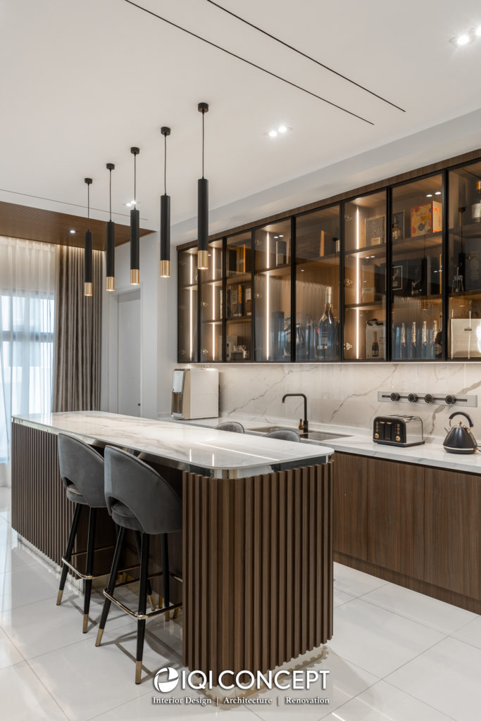 Modern luxury dry kitchen