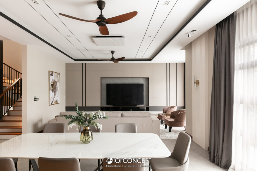 modern contemporary living interior