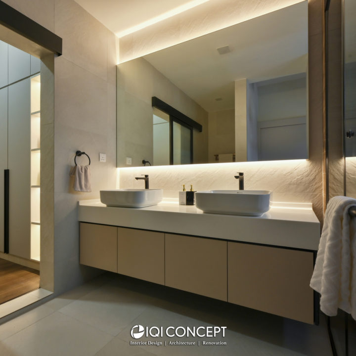 Modern Minimalist bathroom