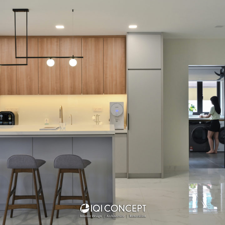 Modern Minimalist dry kitchen