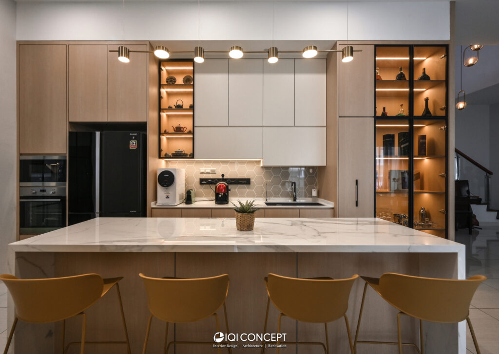 modern minimal dry kitchen