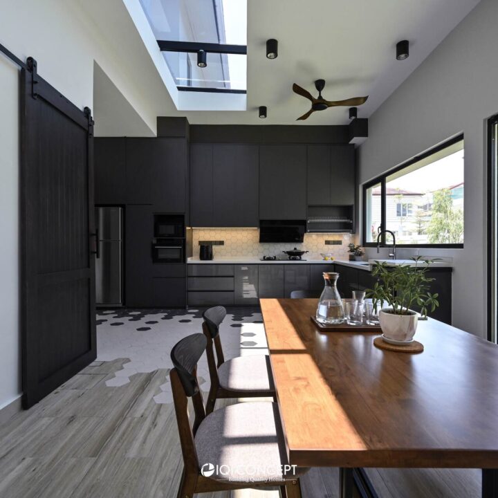 wet kitchen extension skylight