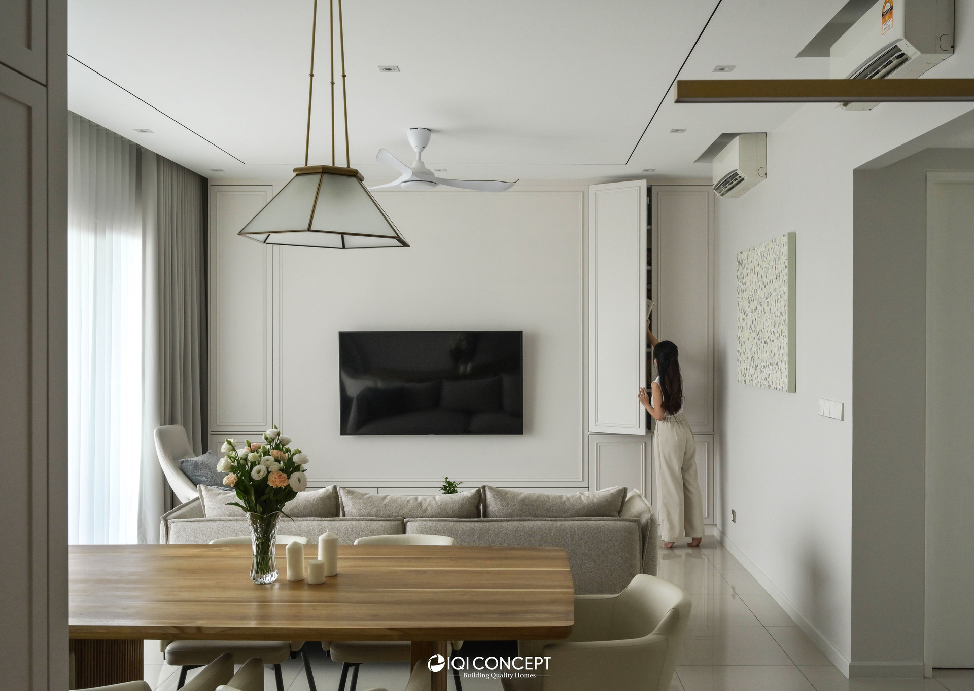 Modern American Classic Living Room