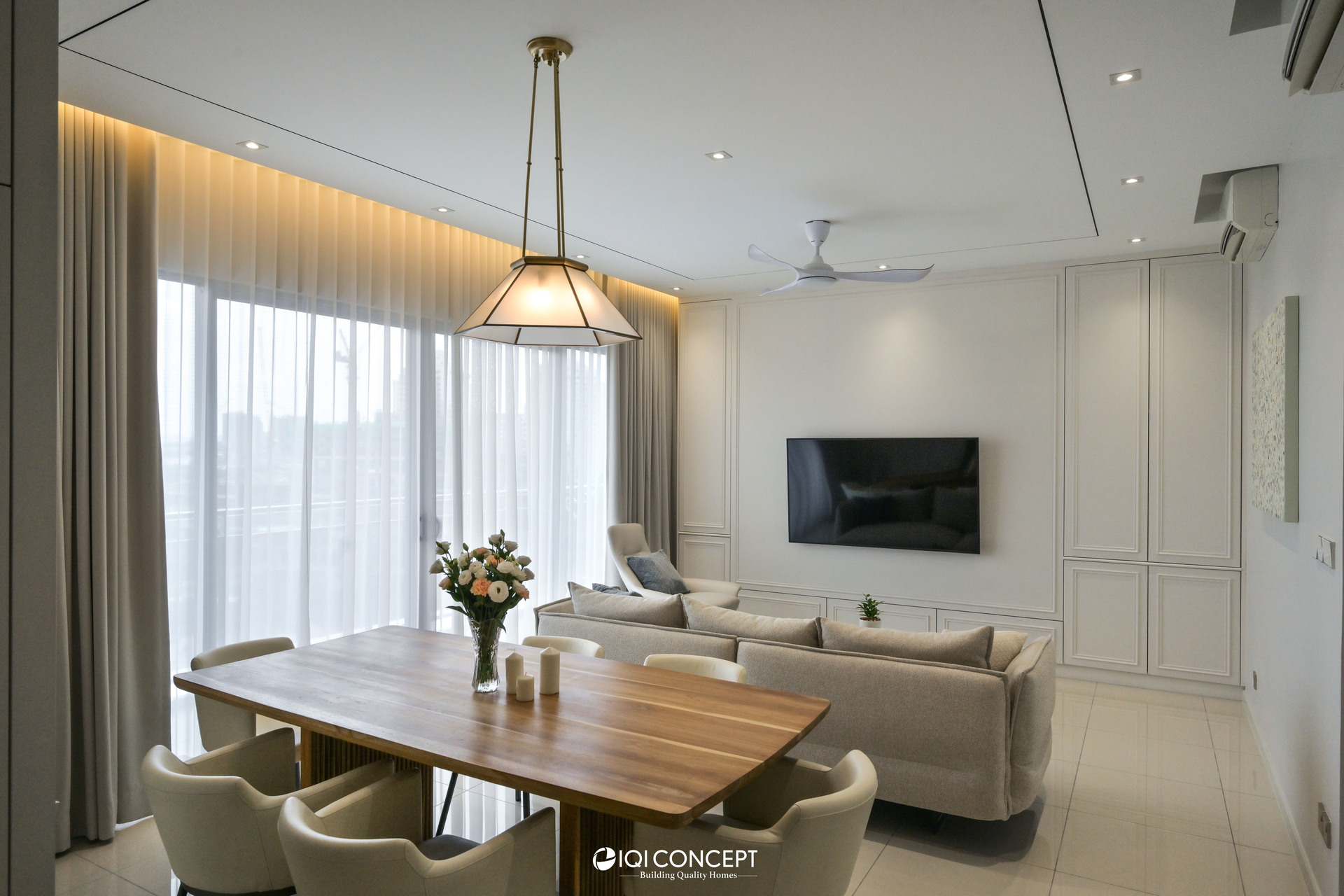 Modern American Classic Living Room