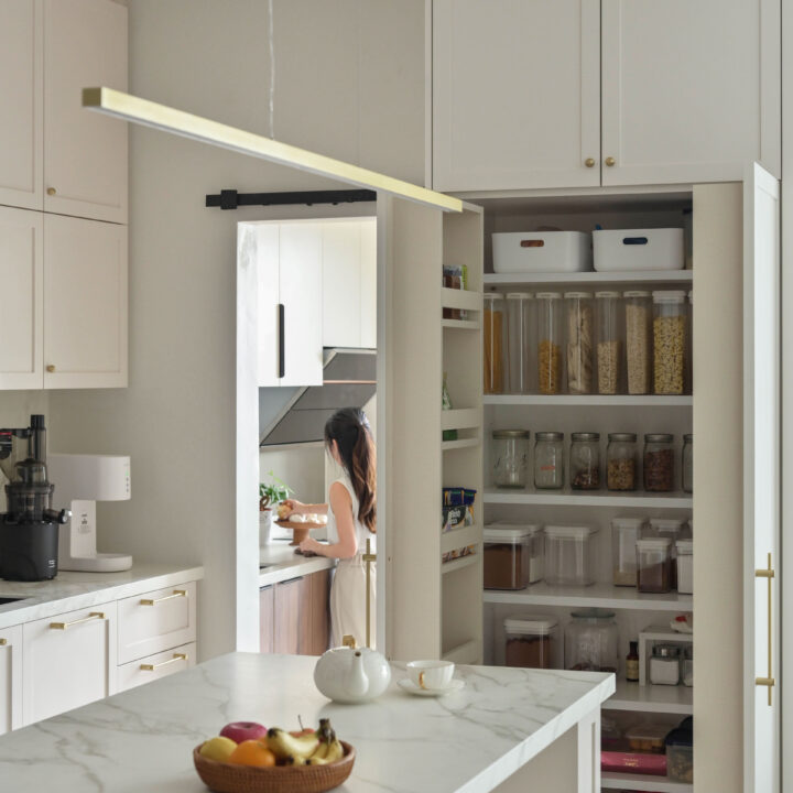 Modern American Classic Dry Kitchen