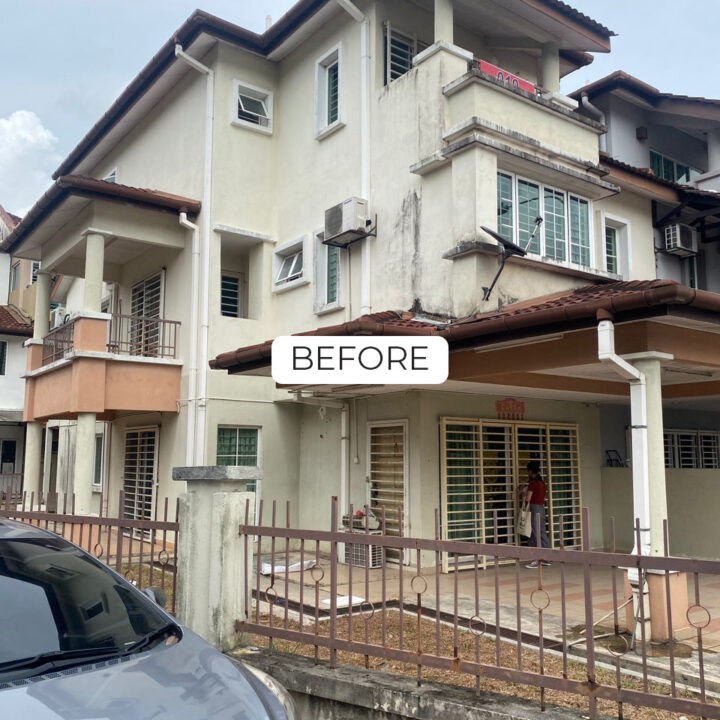 Before facade side view