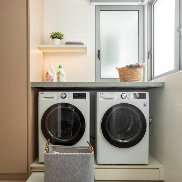 condo laundry area