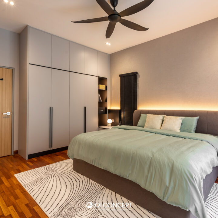 Modern contemporary bedroom