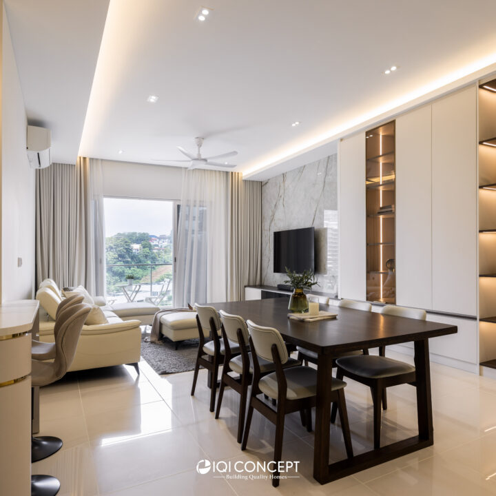 bangsar condo living room modern minimal